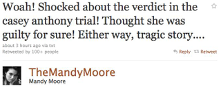 Illustration for article titled Celebs Opine Over Casey Anthony Verdict